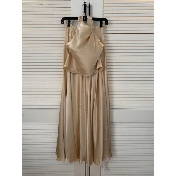 Reformation Sera Silk Two Piece Set Brand New - Picture 7 of 9